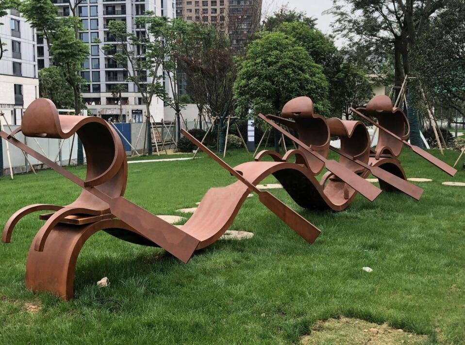 嘉黎锈钢板造型